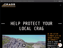 Tablet Screenshot of norcalcrags.org